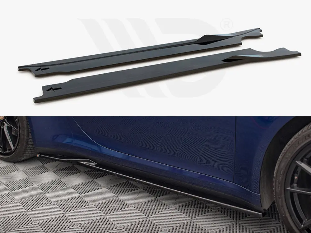 Side Skirts Diffusers V.1 Porsche 911 Carrera Aero / Carrera Gts 992 1