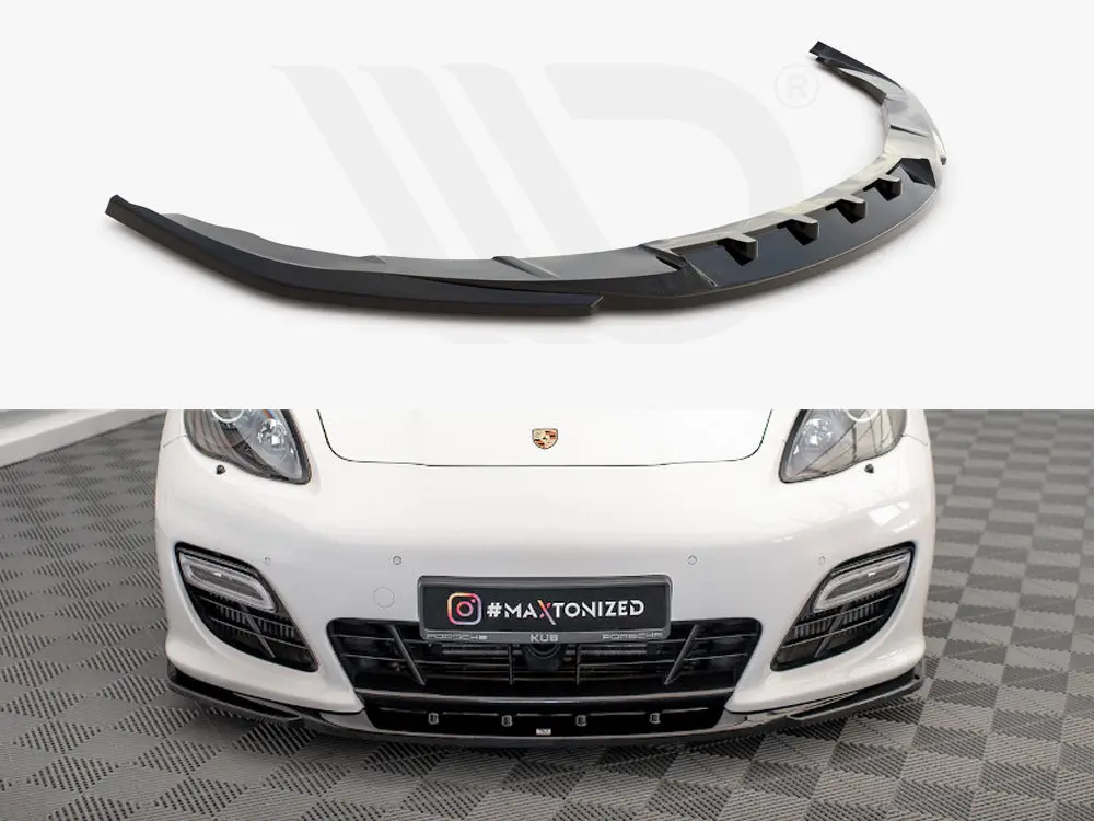 Front Splitter V.2 Porsche Panamera Turbo Sport Design Package 970 1