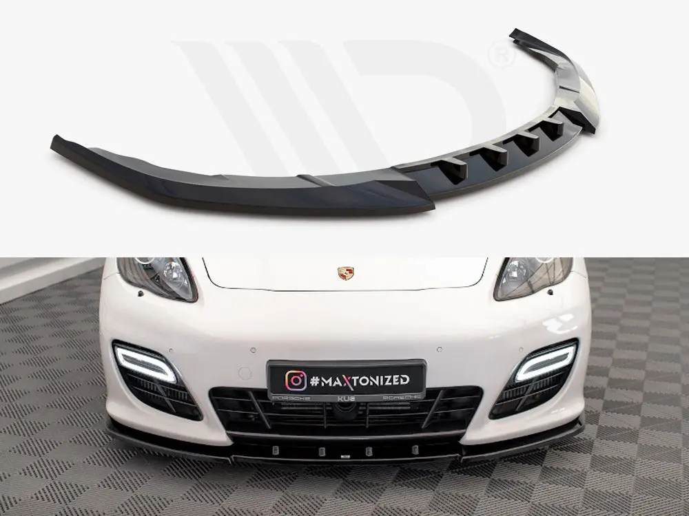 Front Splitter V.1 Porsche Panamera Turbo Sport Design Package 970 1