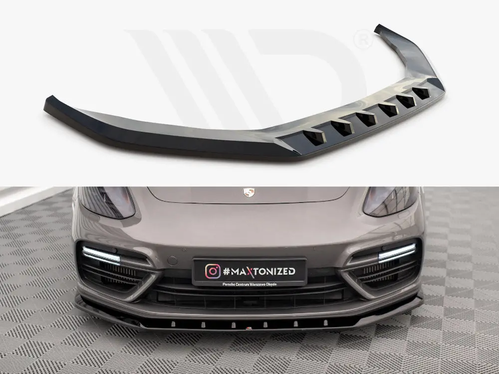 Front Splitter V.1 Porsche Panamera E-Hybrid 971 1