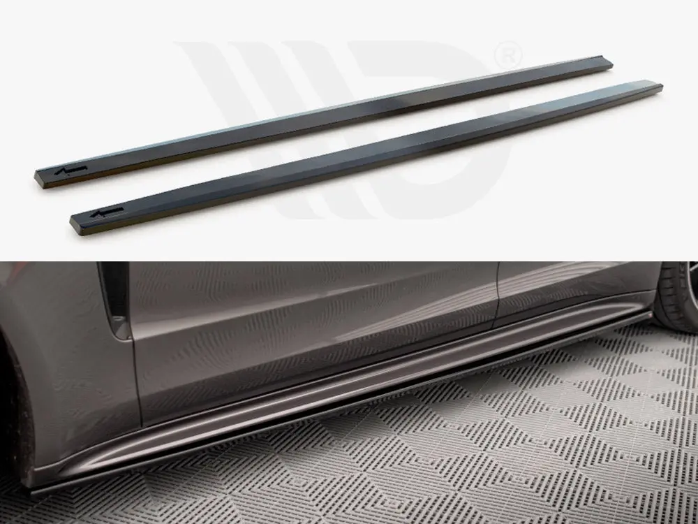 Side Skirts Side Skirt Diffusers V.1 Porsche Panamera Turbo S E-Hybrid / Panamera E-Hybrid / Panamera 4S 971 1
