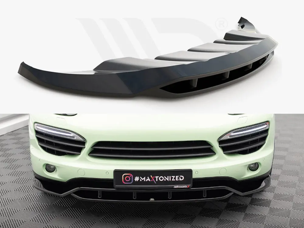Front Splitter Porsche Cayenne Mk2 1