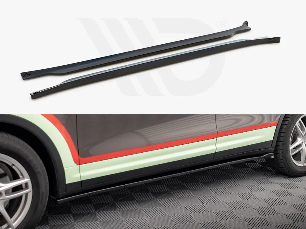 Side Skirts Diffusers Porsche Cayenne Mk2 1