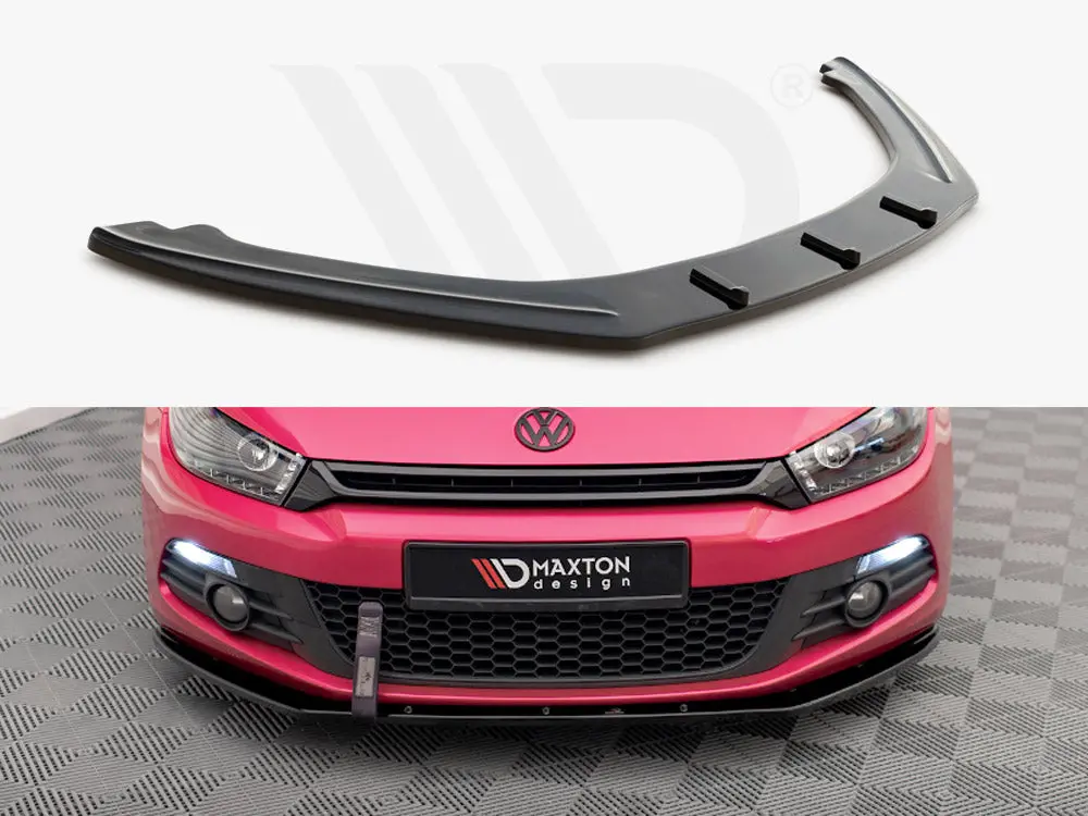 Maxton Design Front Splitter V.1 Volkswagen Scirocco Mk3 1