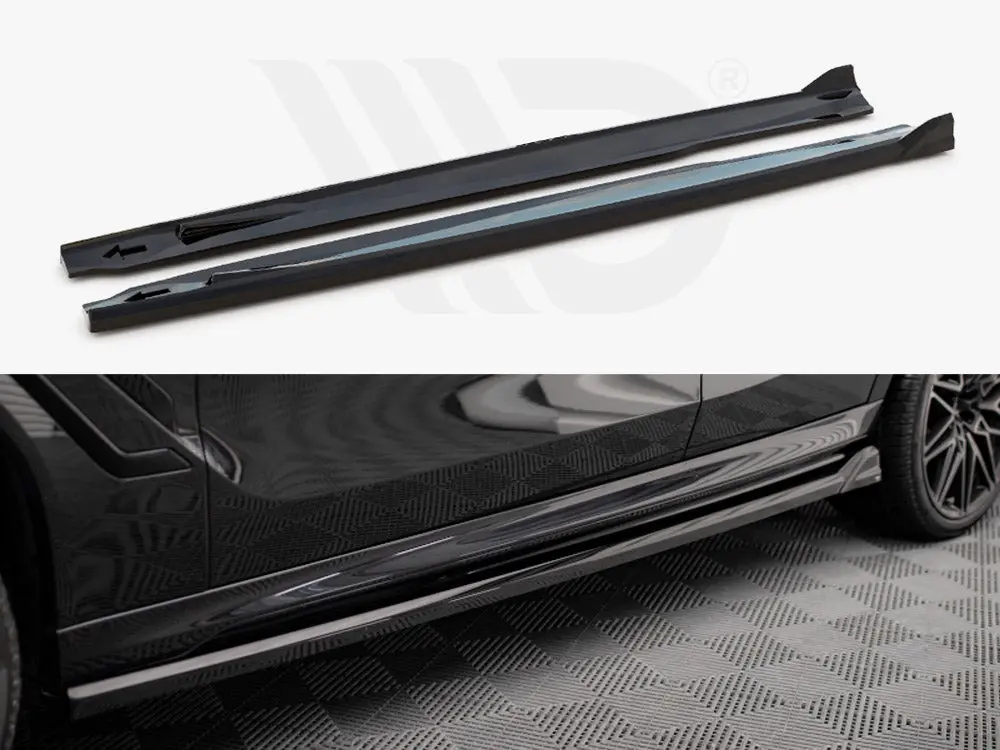 Side Skirts Diffusers Bmw X6 M F96 / X6 M-Pack G06 1