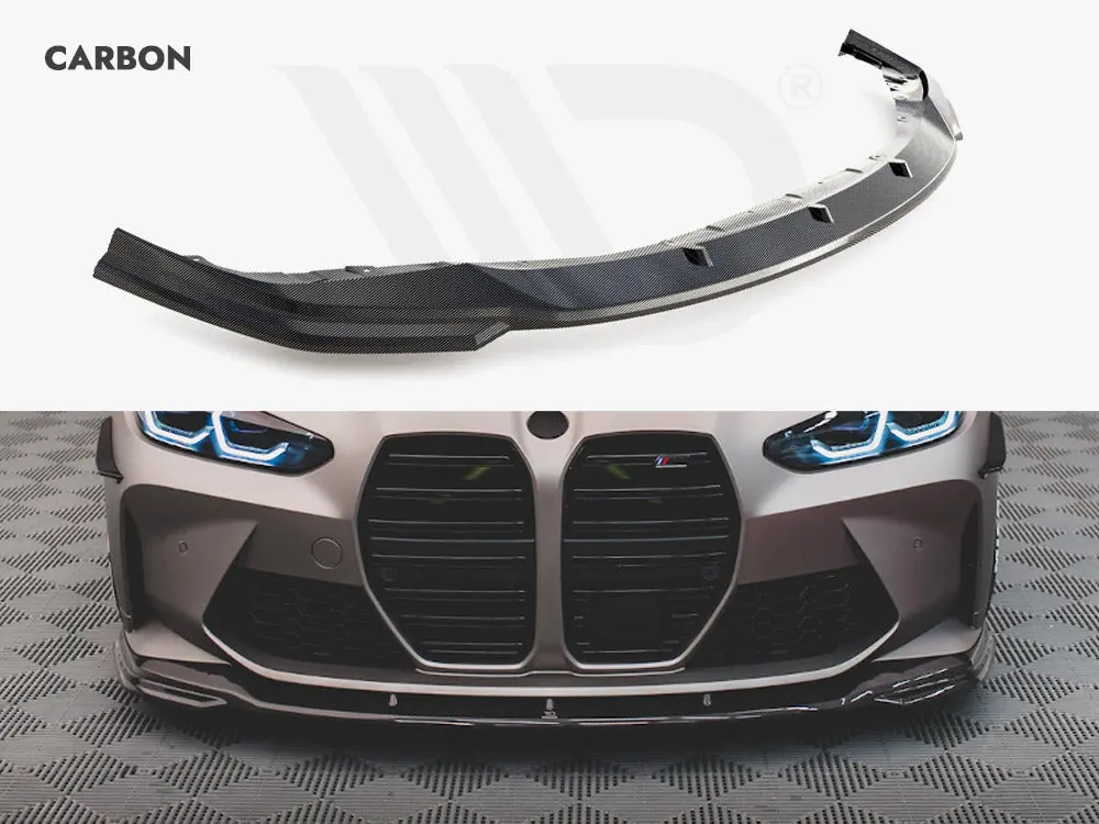 Maxton Design Carbon Fiber Front Splitter V.2 Bmw M4 G82 / G82 Facelift 1