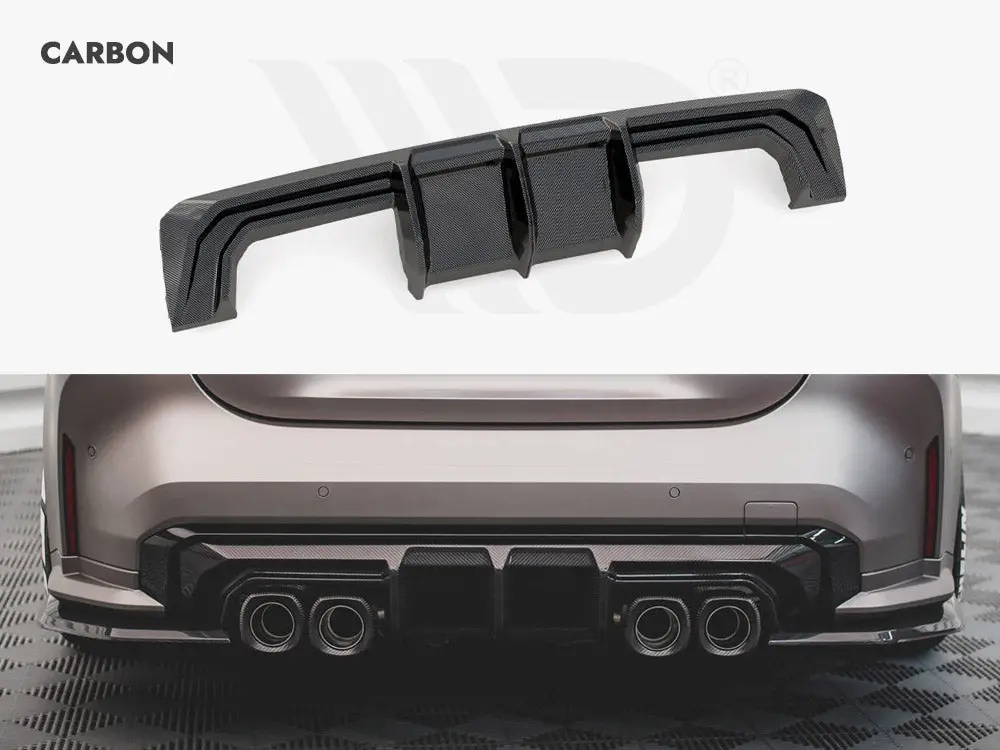 Maxton Design Carbon Fiber Rear Diffuser Bmw M4 G82 / G82 Facelift 1