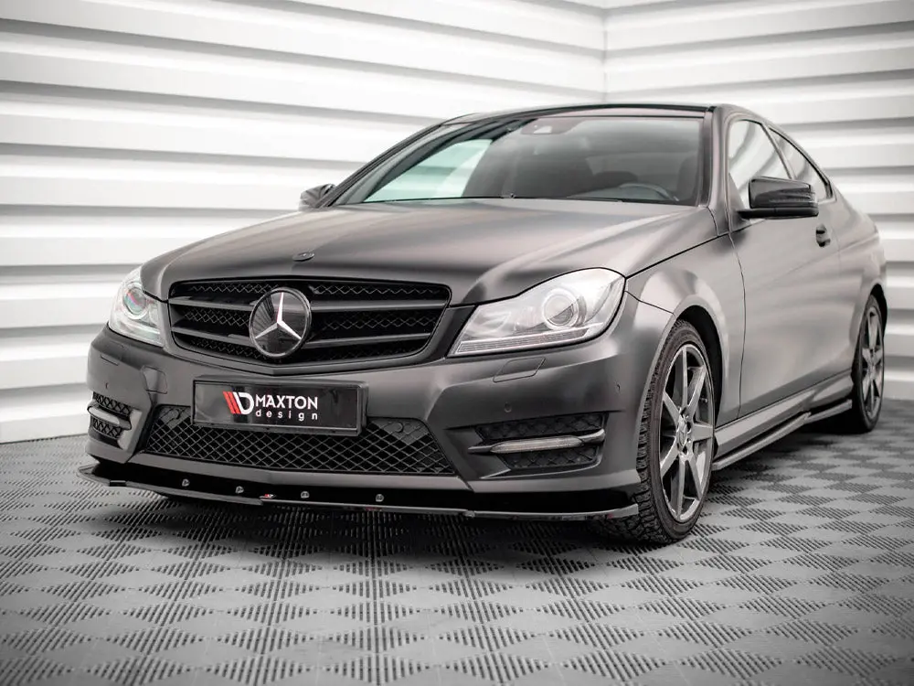 Front Splitter V.2 Mercedes C Coupe Amg-Line C204 2