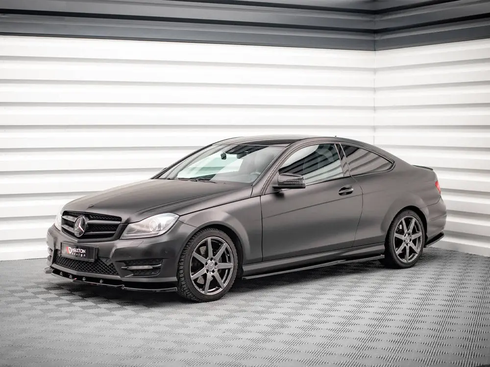 Side Skirts Diffusers Mercedes C Coupe Amg-Line C204 2
