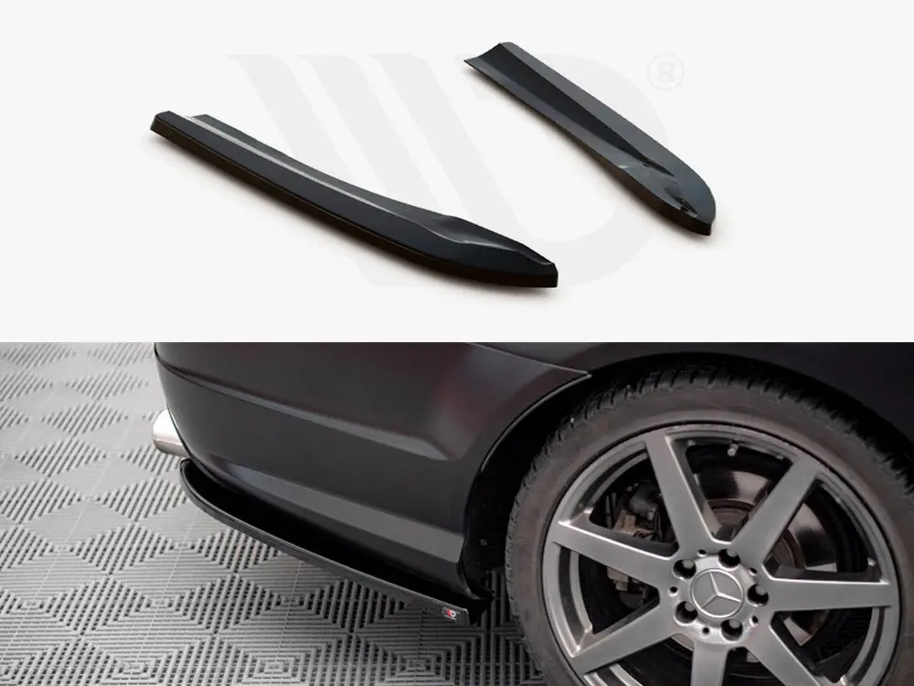 Rear Side Splitters Mercedes C Coupe Amg-Line C204 1