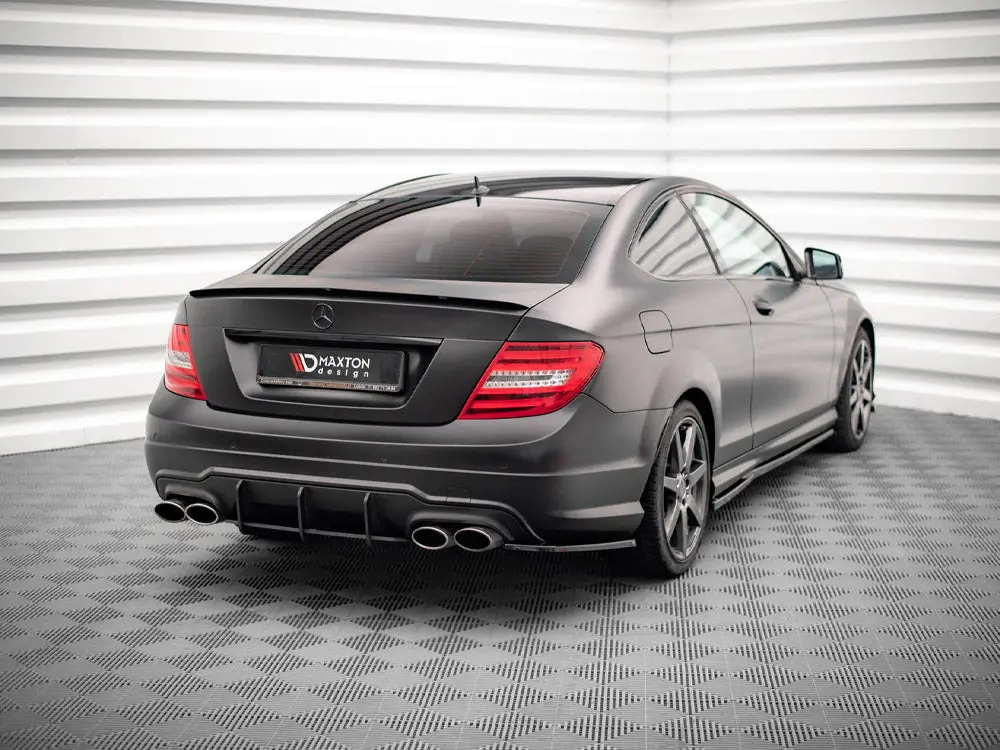 Rear Side Splitters Mercedes C Coupe Amg-Line C204 2