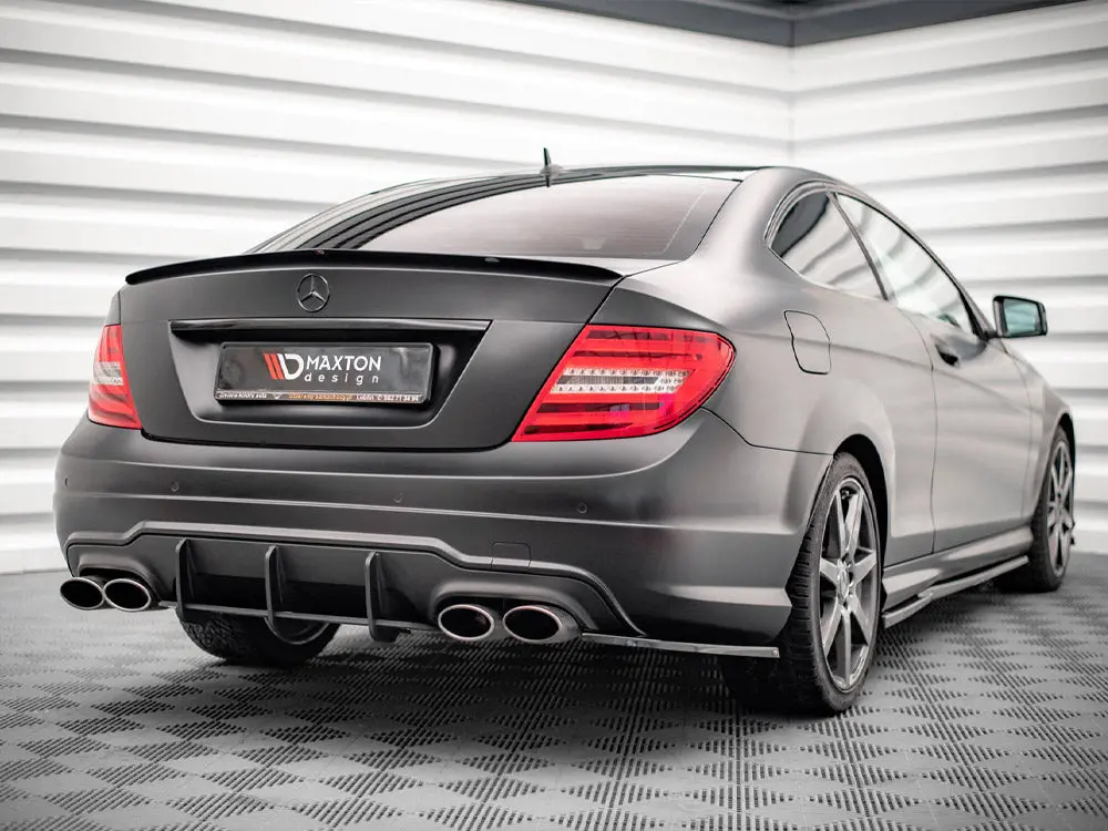 Maxton Design Street Pro Rear Diffuser Mercedes C Coupe Amg-Line C204 2