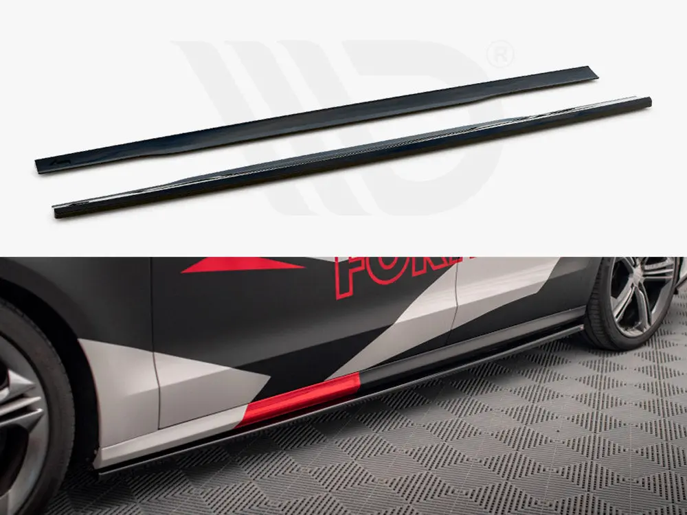 Side Skirts Diffusers V.1 Audi S8 D4 1