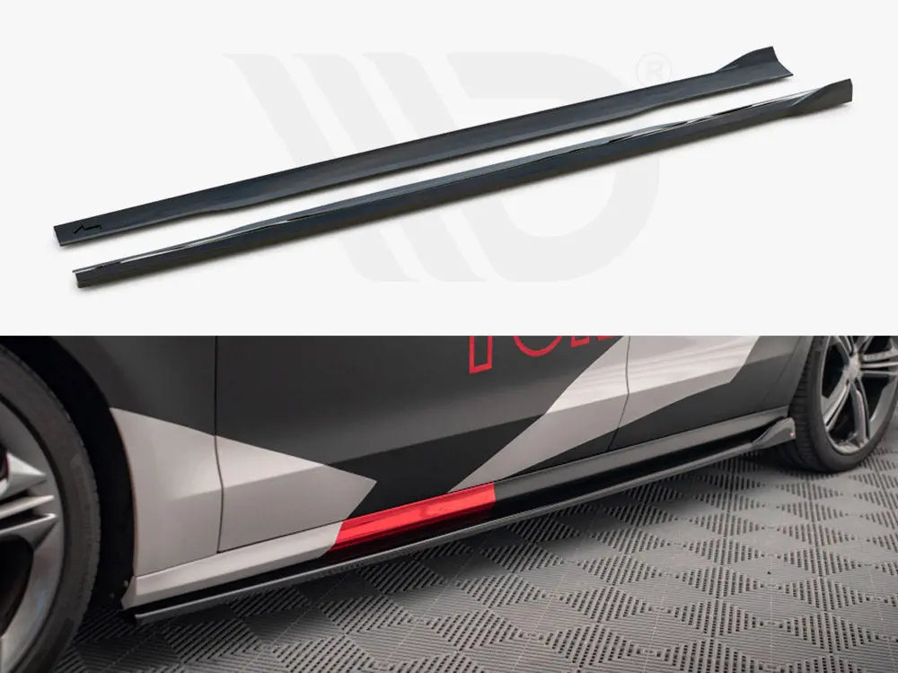 Side Skirts Diffusers V.2 Audi S8 D4 1