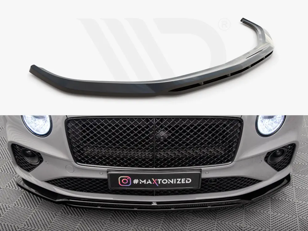 Maxton Design Front Splitter Bentley Continental Gt Mk3 1