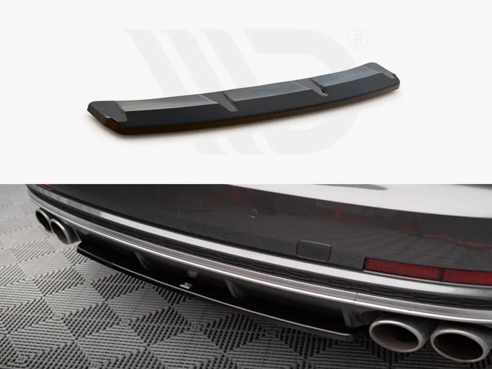 Central Rear Splitter Audi S8 D5 1