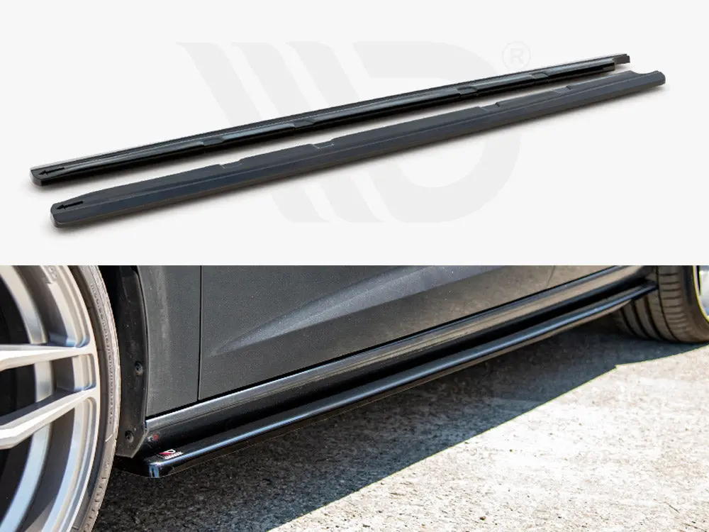 Maxton Design Side Skirts Diffusers V.2 Seat Leon Mk3 Cupra / Fr Facelift 1