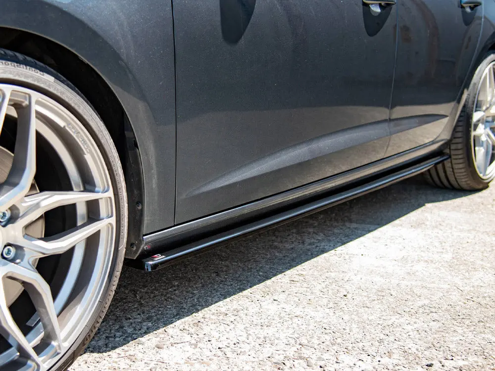 Maxton Design Side Skirts Diffusers V.2 Seat Leon Mk3 Cupra / Fr Facelift 2