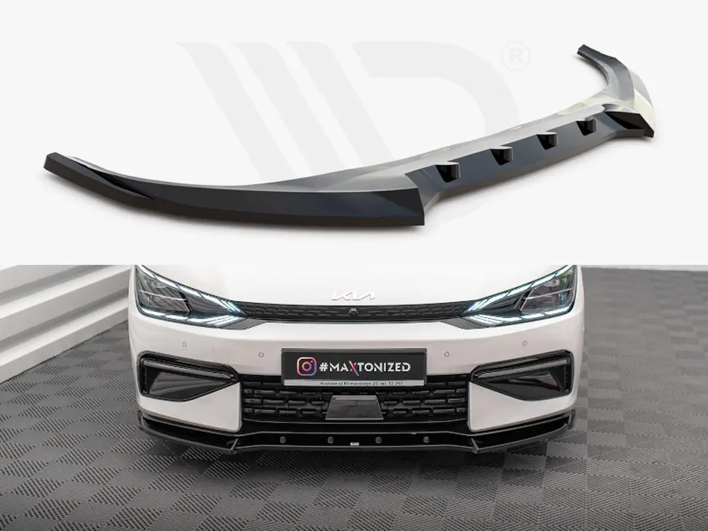 Maxton Design Front Splitter V.2 Kia Ev6 Gt-Line Mk1 1