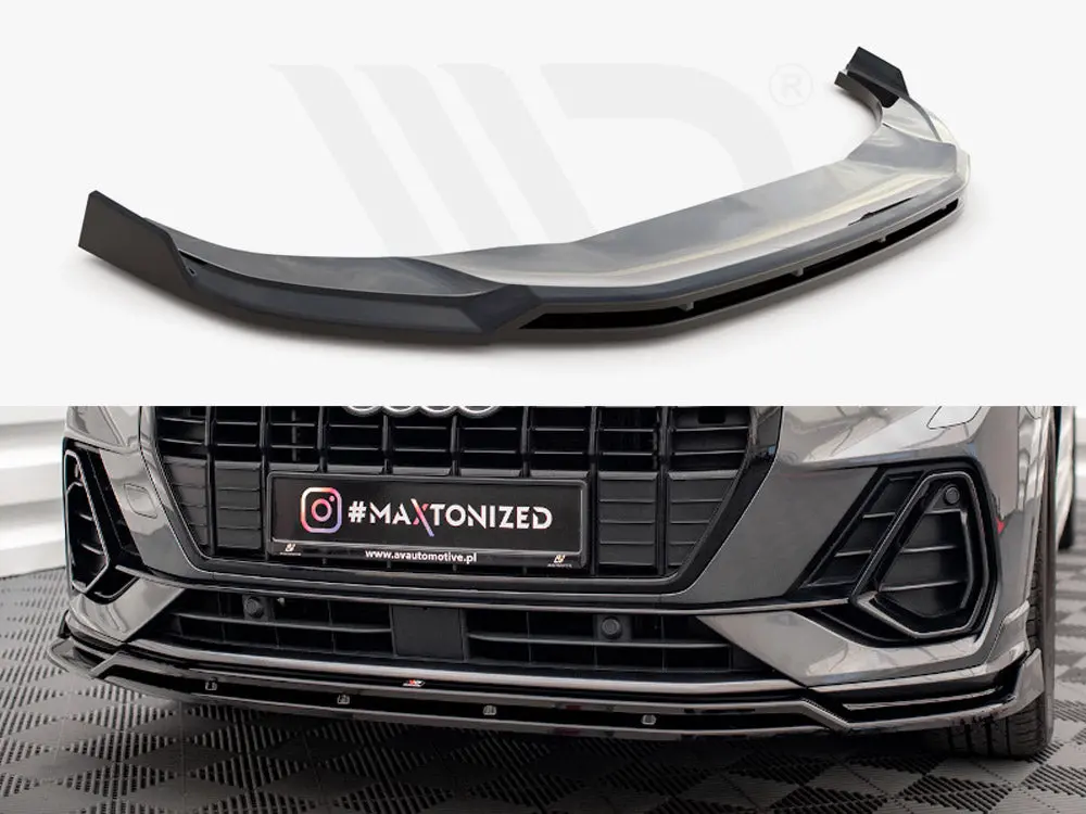 Maxton Design Front Splitter V.2 Audi Q3 S-Line F3 1