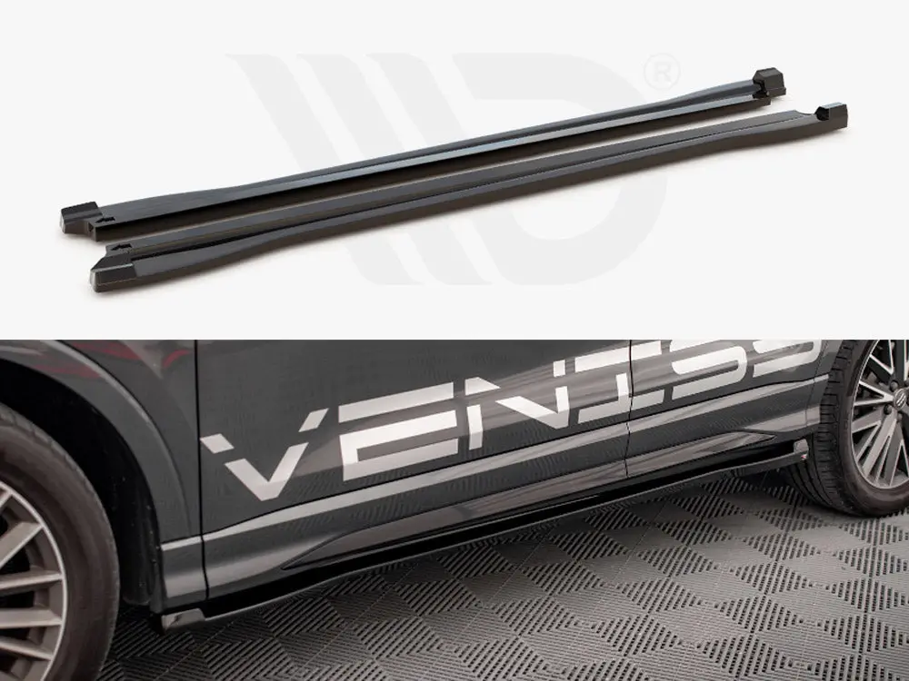Maxton Design Side Skirts Diffusers Audi Q3 S-Line F3 1