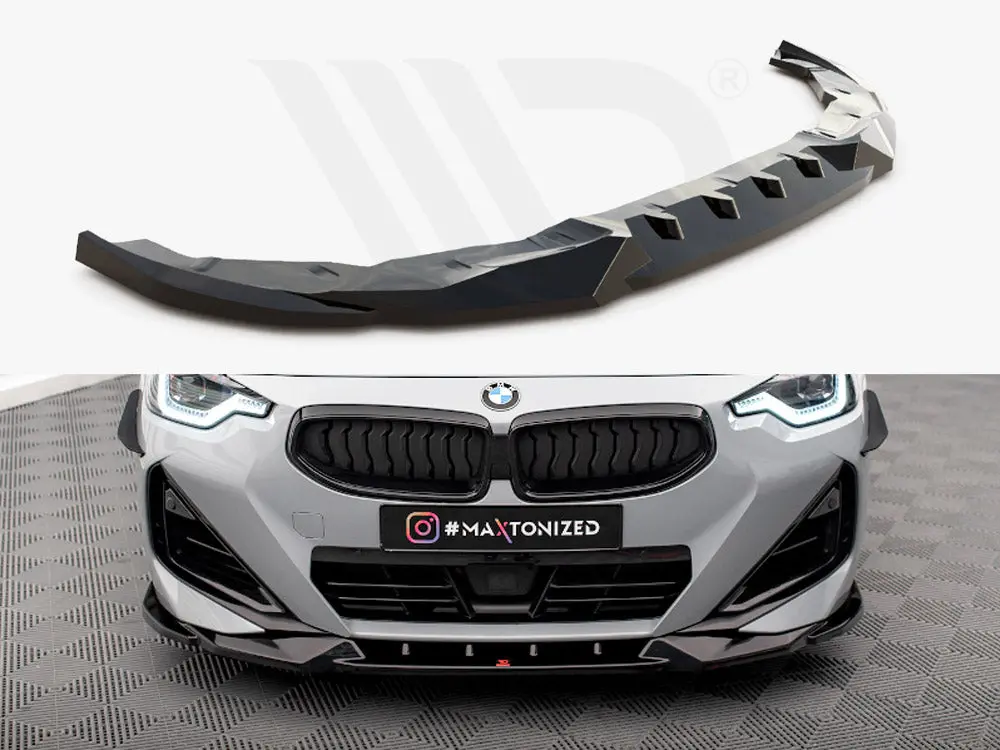 Maxton Design Front Splitter V.2 Bmw 2 Coupe M-Pack / M240i G42 1