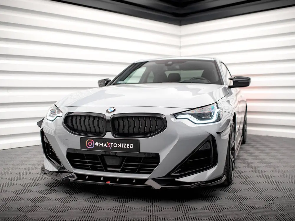 Maxton Design Front Splitter V.2 Bmw 2 Coupe M-Pack / M240i G42 2