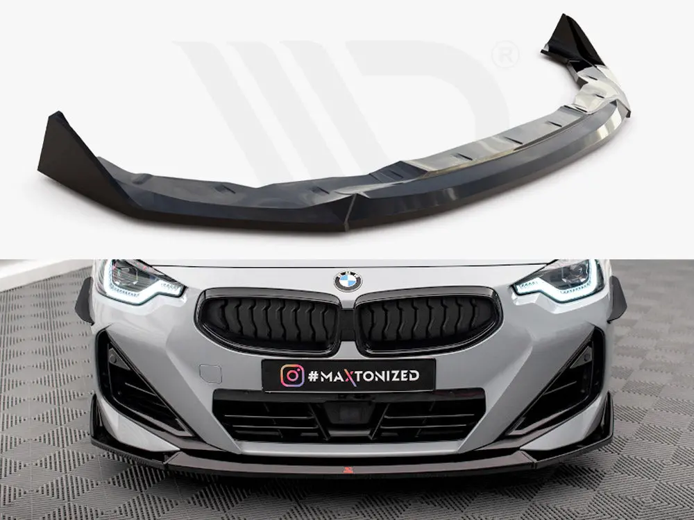 Maxton Design Front Splitter V.3 Bmw 2 Coupe M-Pack / M240i G42 1