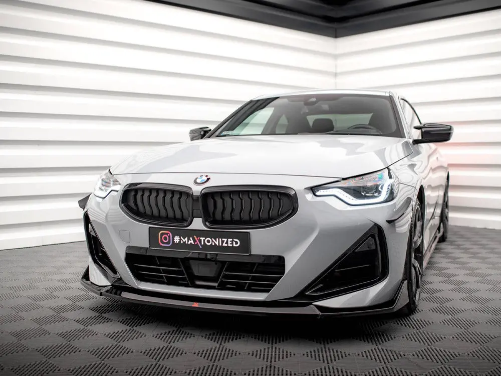 Maxton Design Front Splitter V.3 Bmw 2 Coupe M-Pack / M240i G42 2