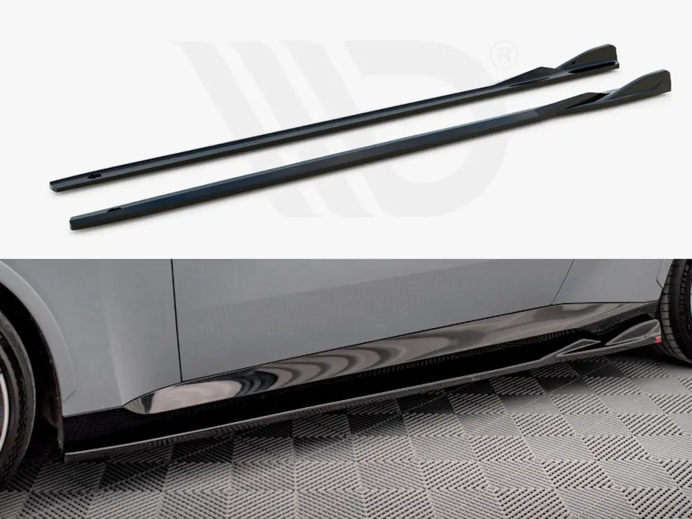 Maxton Design Side Skirts Diffusers V.1 Bmw 2 Coupe M-Pack / M240i G42 1