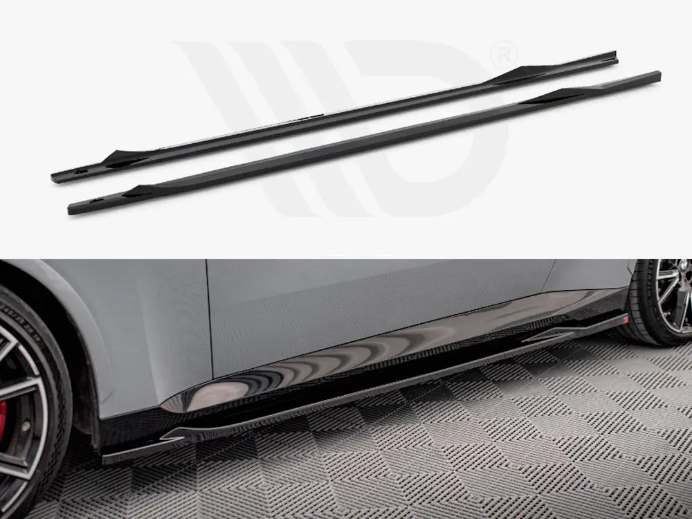 Maxton Design Side Skirts Diffusers V.2 Bmw 2 Coupe M-Pack / M240i G42 1