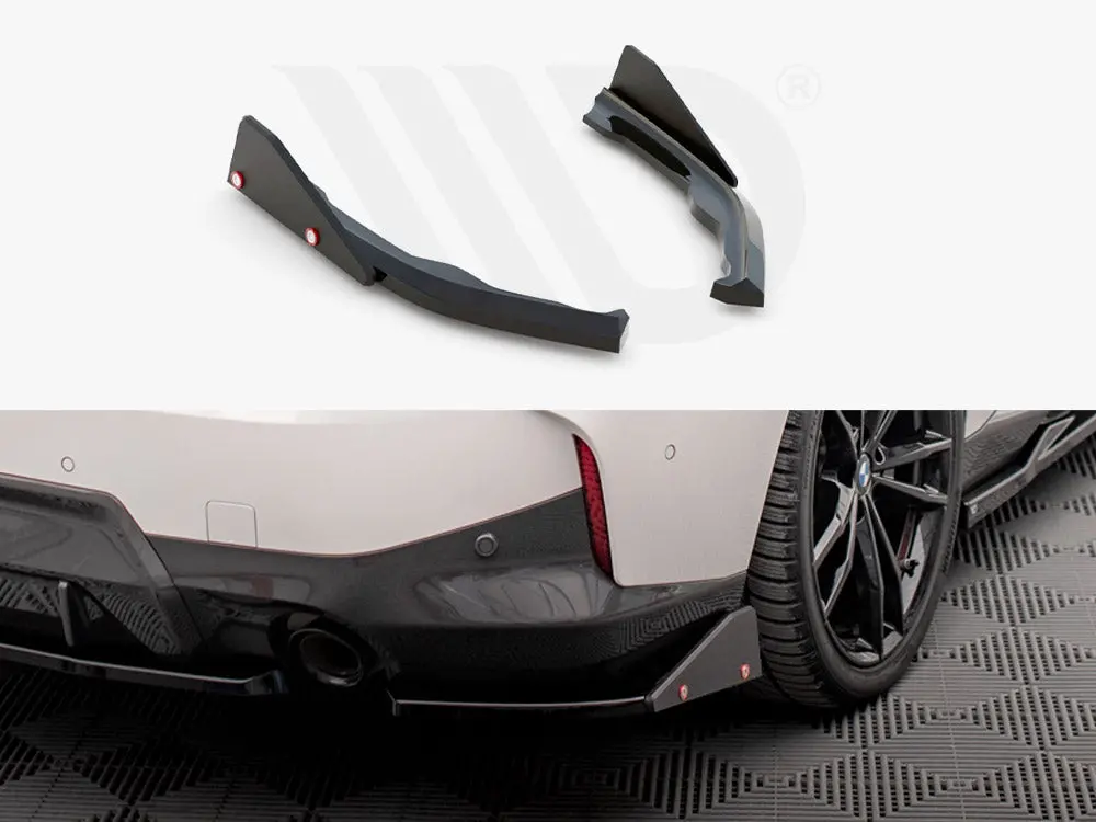 Maxton Design Rear Side Splitters V.2 + Flaps Bmw 2 Coupe M-Pack G42 1