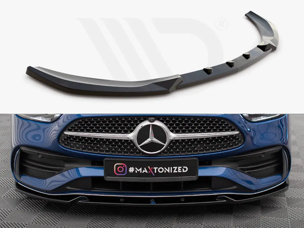 Maxton Design Front Splitter V.1 Mercedes-Benz C Amg-Line / 43 Amg W206 1