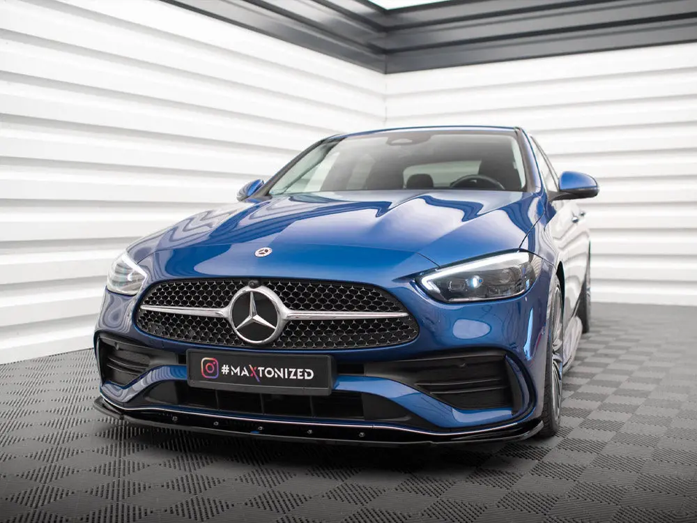 Maxton Design Front Splitter V.2 Mercedes-Benz C Amg-Line / 43 Amg W206 2