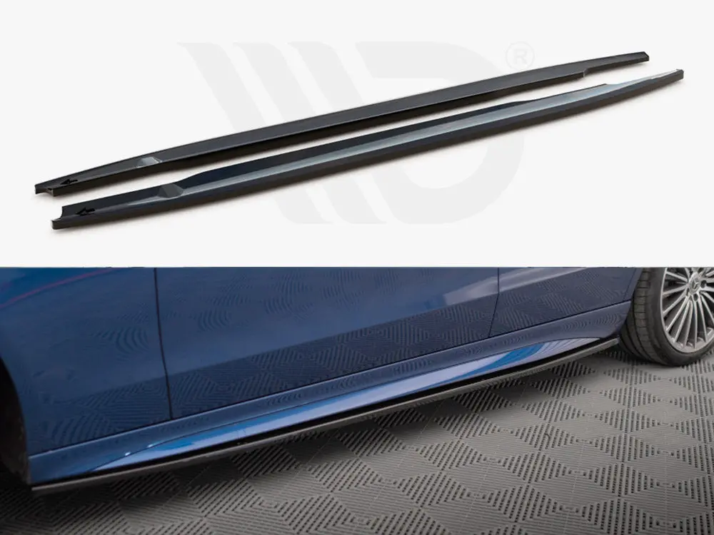 Maxton Design Side Skirts Diffusers Mercedes-Benz C Amg-Line / 43 Amg W206 1
