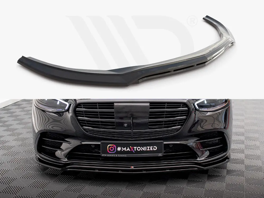 Maxton Design Front Splitter Mercedes S Amg-Line W223 1