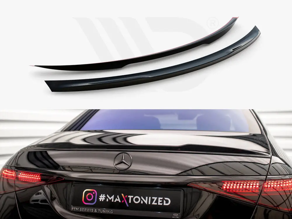 Maxton Design Spoiler Cap 3D Mercedes S Amg-Line W223 1