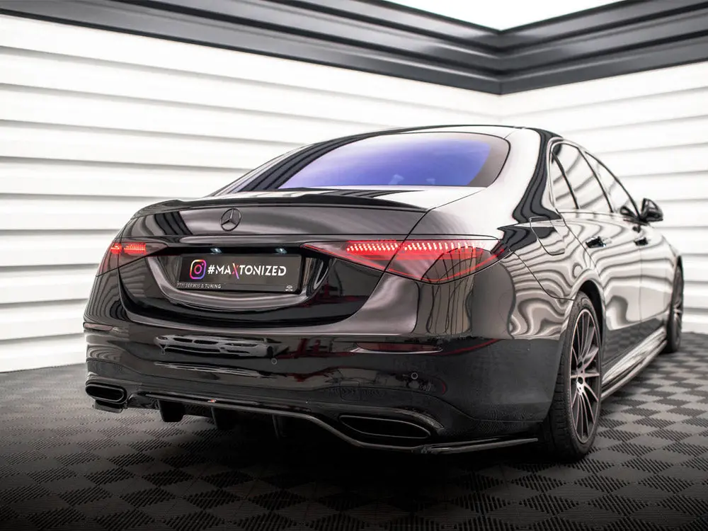 Maxton Design Spoiler Cap 3D Mercedes S Amg-Line W223 2