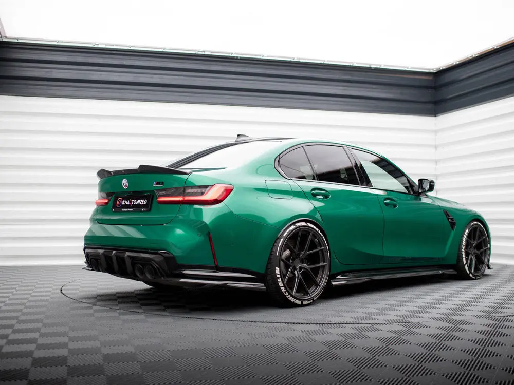 Carbon Fiber Rear Side Splitters Bmw M3 G80 2