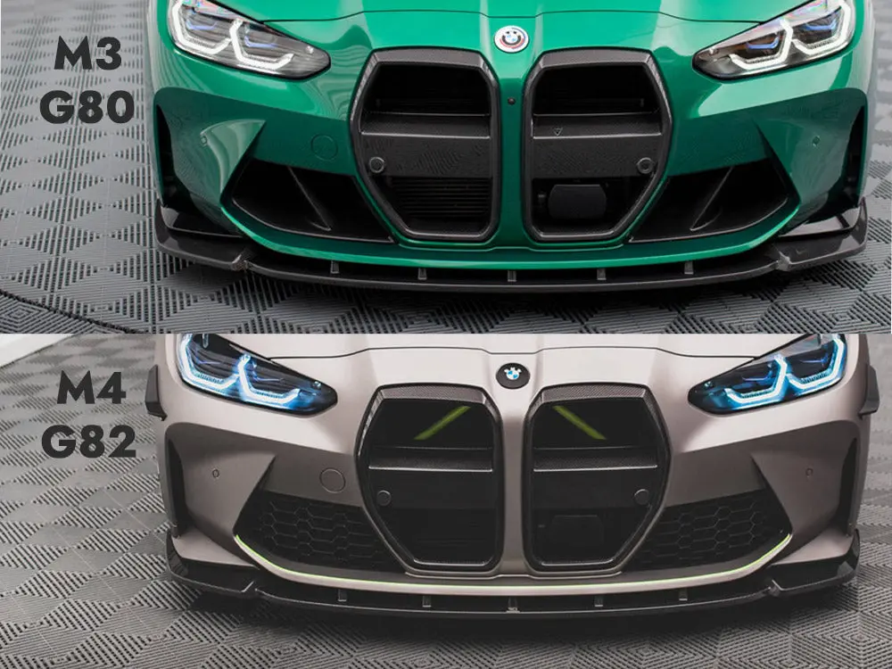 Maxton Design Carbon Fiber Front Splitter V.1 Bmw M4 G82 / G82 Facelift 2