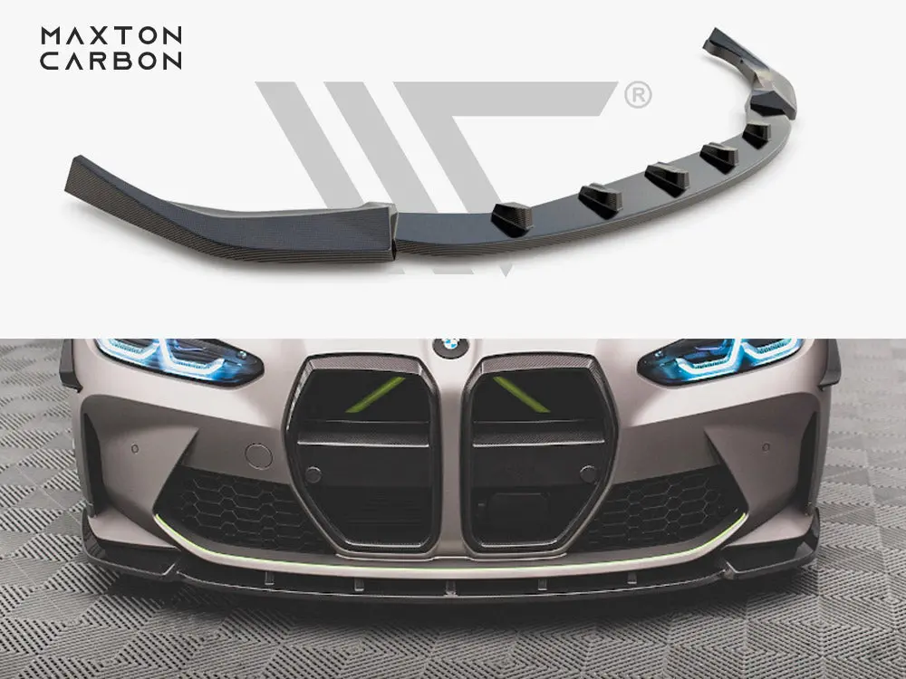 Maxton Design Carbon Fiber Front Splitter V.1 Bmw M4 G82 / G82 Facelift 1