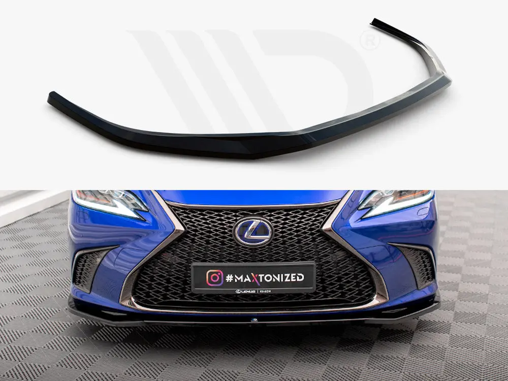 Maxton Design Front Splitter V.1 Lexus Es F Sport Mk7 1