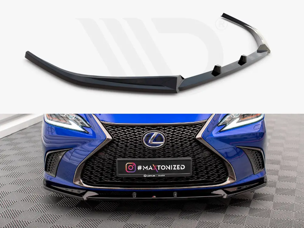 Maxton Design Front Splitter V.2 Lexus Es F Sport Mk7 1