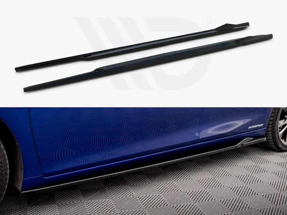 Maxton Design Side Skirts Diffusers Lexus Es F Sport Mk7 1