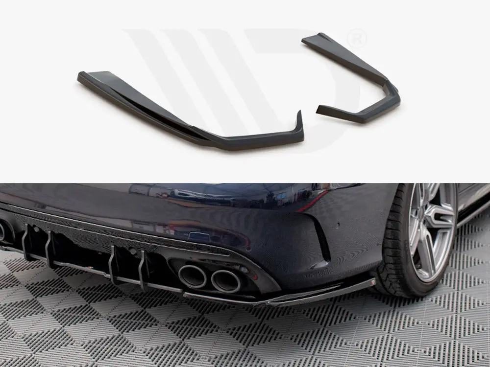 Maxton Design Rear Side Splitters Mercedes Amg C 43 Sedan W205 Facelift 1