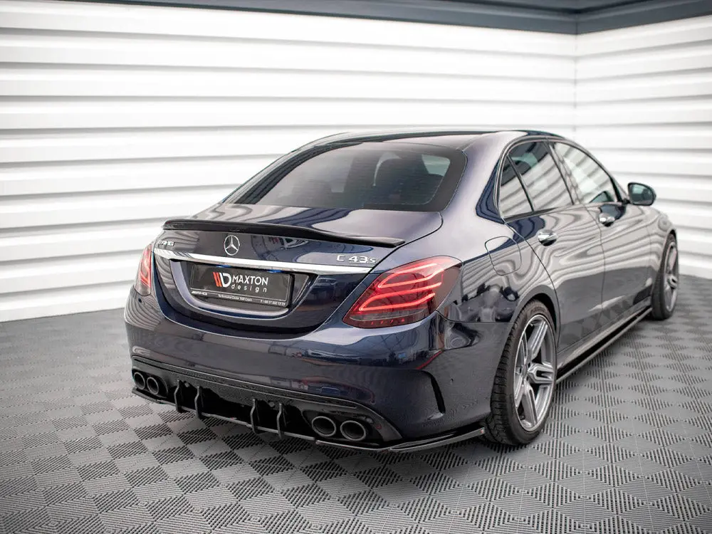 Maxton Design Rear Side Splitters Mercedes Amg C 43 Sedan W205 Facelift 2