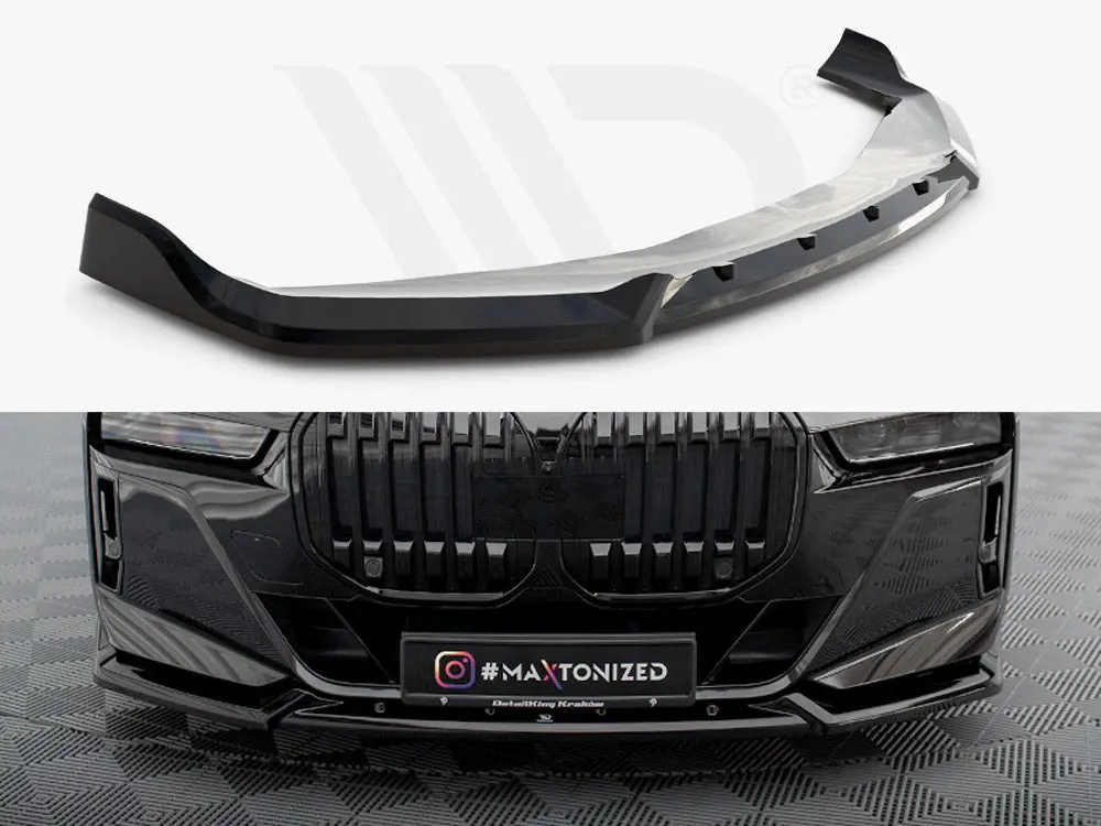 Maxton Design Front Splitter V.2 Bmw 7 M-Pack / M760e G70 1