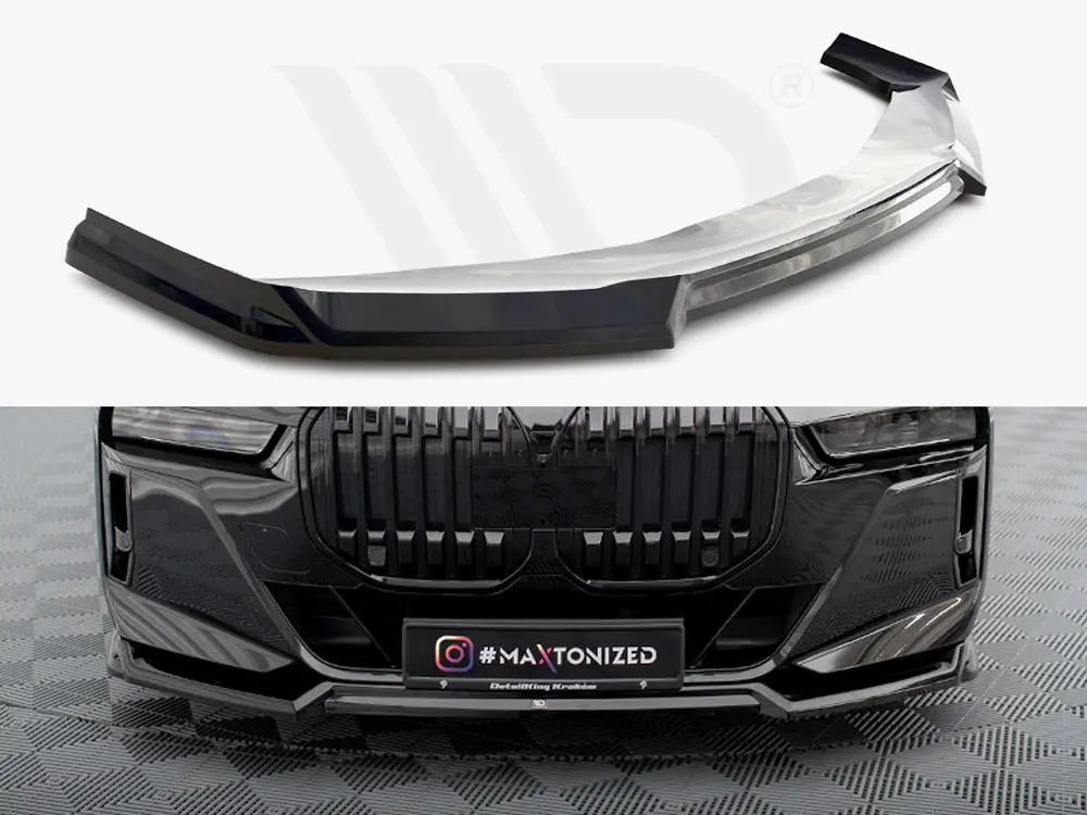 Maxton Design Front Splitter V.3 Bmw 7 M-Pack / M760e G70 1