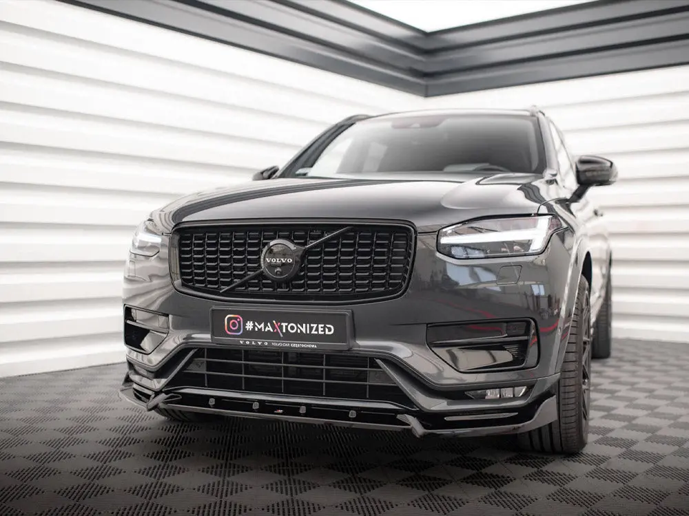 Maxton Design Front Splitter V.2 Volvo Xc90 R-Design Mk2 Facelift 2