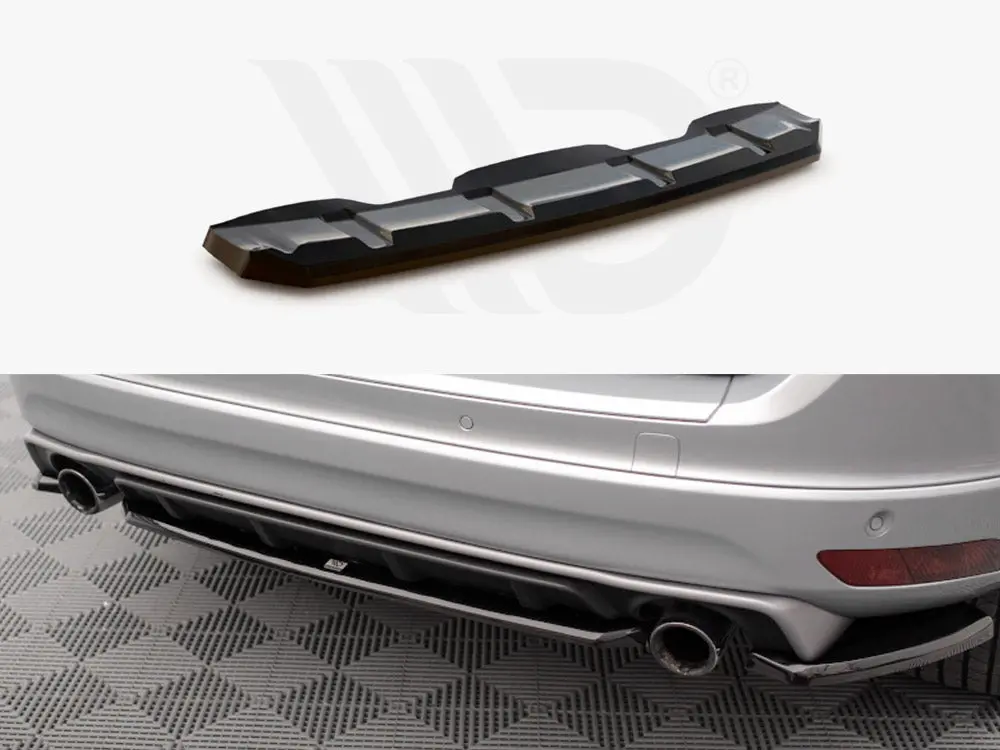 Maxton Design Central Rear Splitter Volvo Xc60 R-Design Mk1 Facelift 1